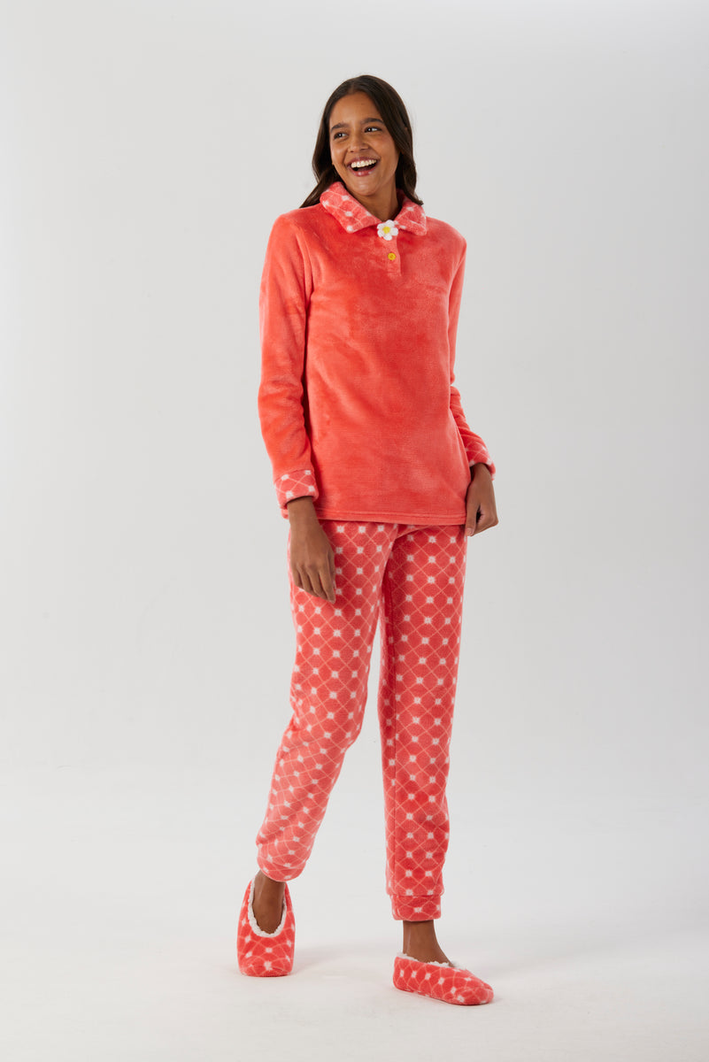 Pigiama Invernale Pigiama Noi Di Notte Pile Pigiama Invernale