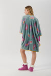 KIMONO DONNA MORBIDO CORAL FLANNEL FANTASIA CASHMERE
