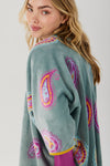 KIMONO DONNA MORBIDO CORAL FLANNEL FANTASIA CASHMERE